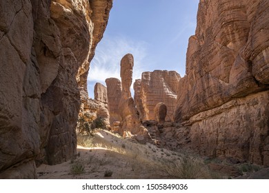 Ennedi Plateau, The Sahara Desert In Chad, Africa