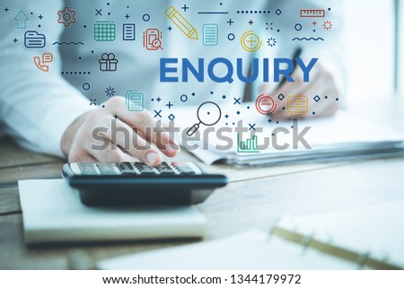 ENQUIRY AND WORKPLACE CONCEPT