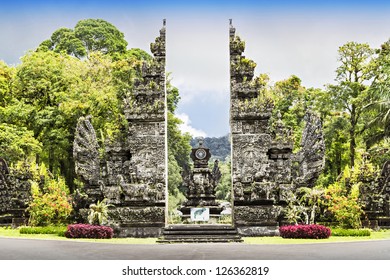 Enrance of Eka Karya Botanic Garden, Bali