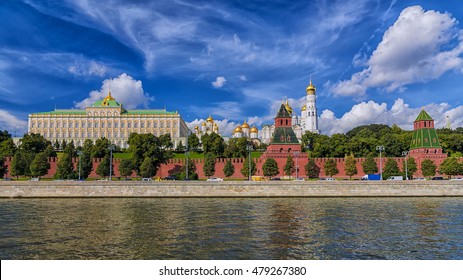 Ensemble Of Moscow Kremlin, Russia