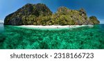 Entalula beach, El Nido, Palawan	
