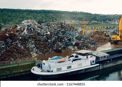 Enterprise for collection and recycling of scrap metal (scrap-metal drive, recycling), loading operations