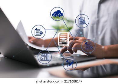 An Enterprise Uses A Document Management System (DMS) To Store, Search, And Manage Review Processes And Users For Business Files And Information.
