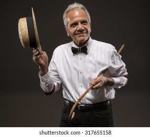 Entertainer, Ticket Seller, Retro American Carnival Barker