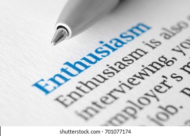 Enthusiasm Document