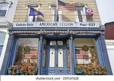 Entrance To The American Legion Hall In Seneca Falls, NY