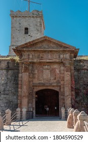 Entrance To Montjuïc Castle - Editorial: Barcelona / Spain; 6 November 2019