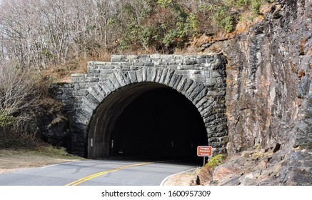 Entrance To Craggy Pinnacle Tunnel