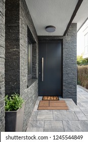 Entrance Door Into Modern House