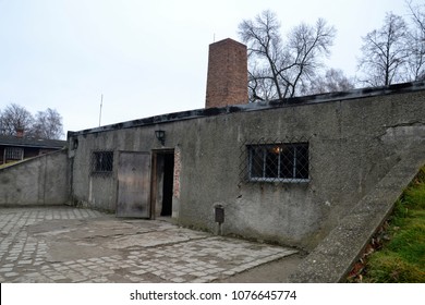 Entrance To Gas Chamber, Auschwitz I, Oswiecim, Poland