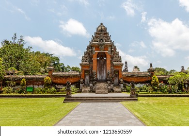 Entrance Gates (paduraksa) Of Balinese Hindu Temple Pura Taman Ayun Mengwi, Badung Regency, Bali, Indonesia