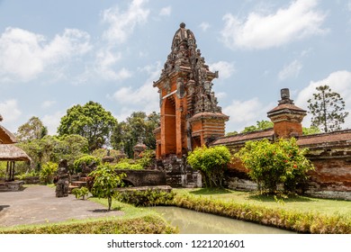 Entrance Gates Paduraksa Of Balinese Hindu Temple Pura Taman Ayun Mengwi, Badung Regency, Bali, Indonesia