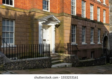 The Entrance To A Grand Victorian British Home A Typical Upper Class Home Of The Victorian Era