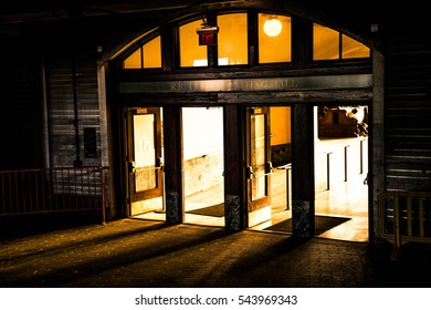 Entrance At Hoboken Station