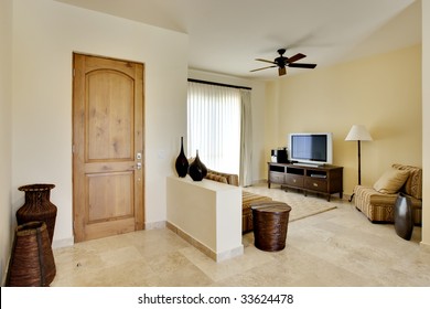 Entrance To Luxury Home With View Of Door And Foyer