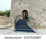 Entrance to the Maiden Tower During Autumn. Baku, Azerbaijan. 2024. 