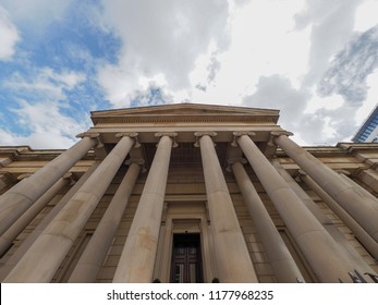 The Entrance To Manchester Art Gallery