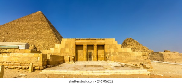 The Entrance Of The Mastaba Of Seshemnufer IV In Giza - Egypt