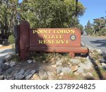 Entrance to Point Lobos State Reserve