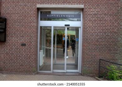 Entrance Reptile House At Amsterdam The Netherlands 28-3-2022