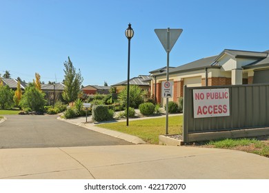 Entrance To A Retirement Village