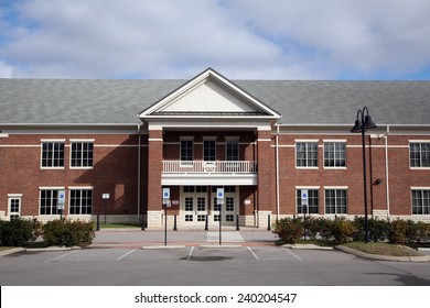 Entrance To A School Building