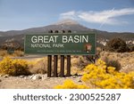 Entrance Sign at Great Basin National Park, Nevada