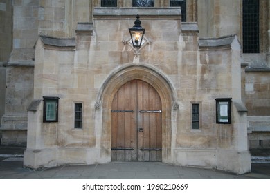 Entrance To Temple Church London