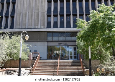 Entrance To Tucson City Hall Tucson Arizona 4/24/19