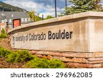 Entrance to University of Colorado Boulder
