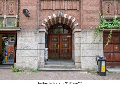 Entrance Vice Media Benelux Building At Amsterdam The Netherlands 25-7-2022