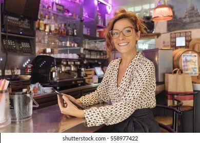 Entrepreneur and owner of a cafe in Paris