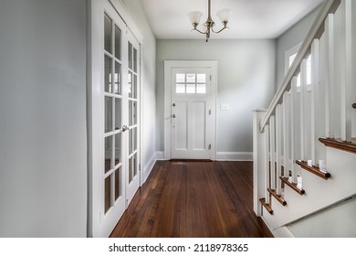 entry doorway foyer and stairs