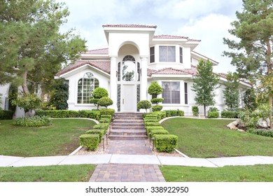 Entry Way To Upscale Suburban House