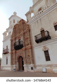 Entryway At San Xavier Del Bac Mission Tucson AZ