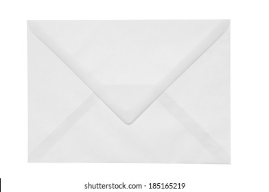 Envelope Isolation On White Background