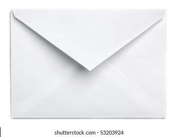 Envelope On White Background