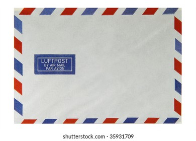 Envelopes With The Words Air Mail In Different Languages