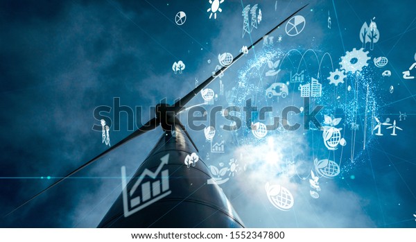 Environment Protection Concept Renewable Energy Sustainable Stock Photo ...