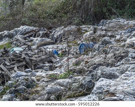 Similar – Image, Stock Photo waste water Industry