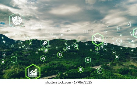 Environmental technology concept. Sustainable development goals. SDGs. - Shutterstock ID 1798672525