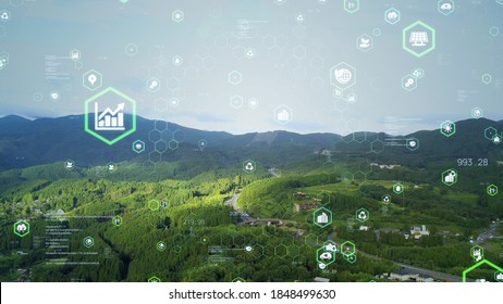 Environmental technology concept. Sustainable development goals. SDGs. - Shutterstock ID 1848499630