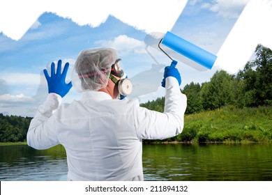 Environmentalist improves of the human environment
