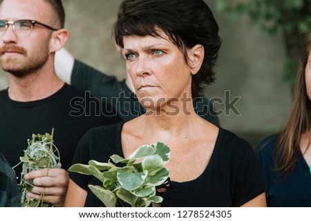 Environmentalists protesting for the environment