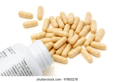 Enzyme Preparation In Capsules-dietary Supplement.