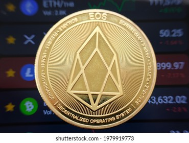 eos cryptocurrency stock symbol