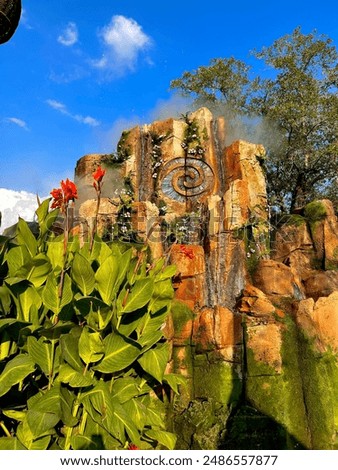 the epcot moana water experience