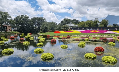 The Epcot's Blossoming Floral Sanctuary