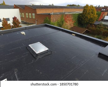 epdm cladding for flat roofs , detached house