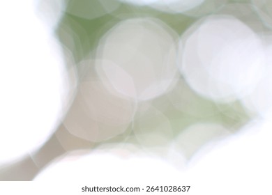 Ephemeral Dance of Light Abstract Background with Soft Green Hues